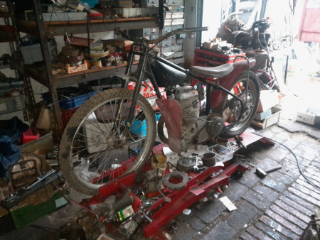 jawa 500 2ventil plocha draha